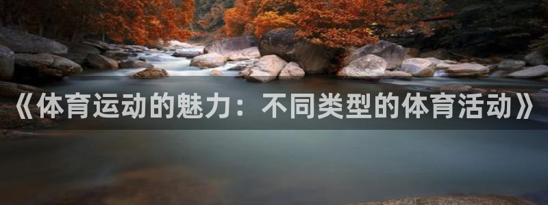 沐鸣2平台主管：《体育运动的魅力：不同类型的体育活动》